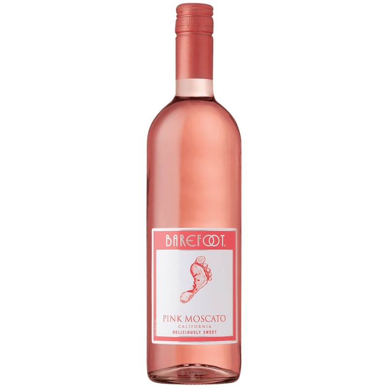 Barefoot Pink Mosc 750ml