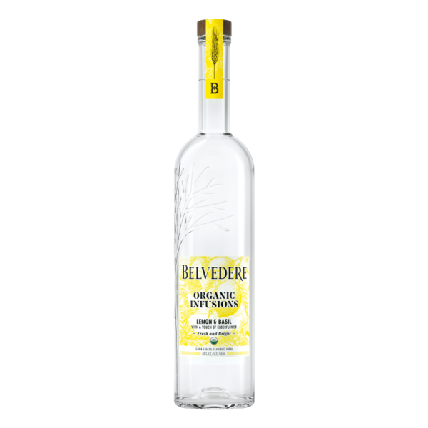 Belvedere Organic Lemon Basil Vodka