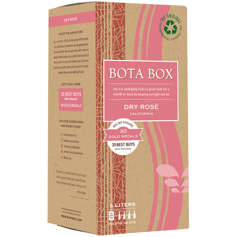 Bota Box Dry Rose 3L