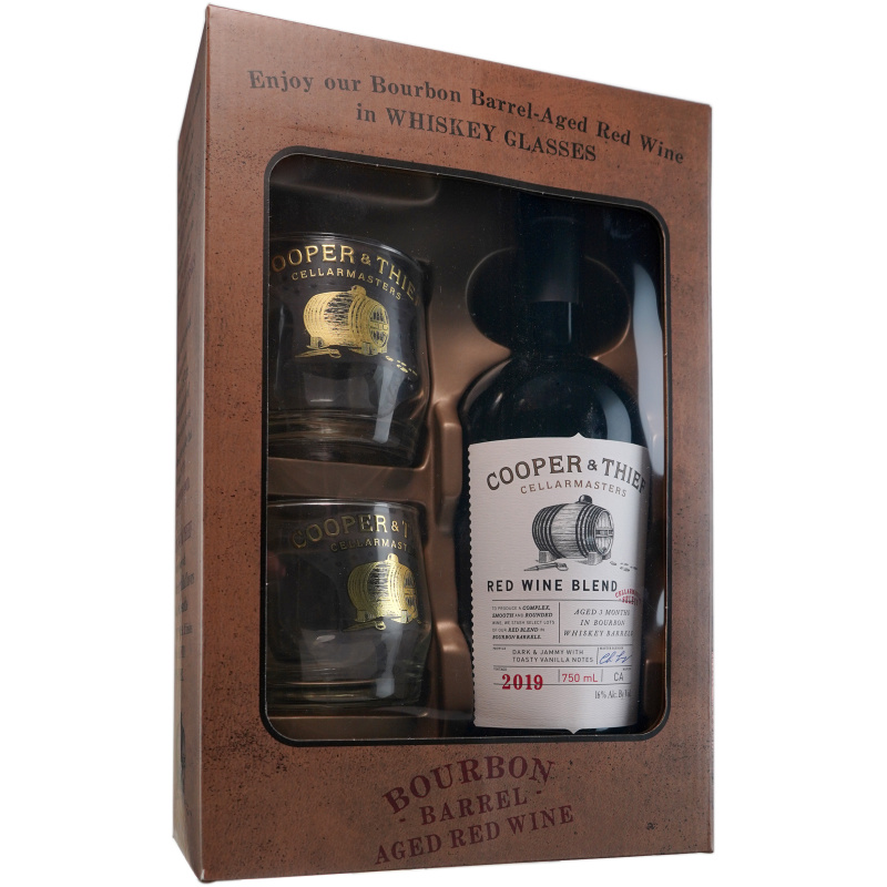 Cooper & Thief Red Gift Set