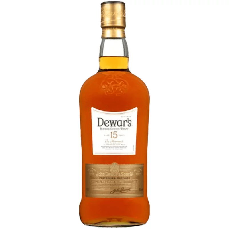Dewars 15Yr 1 75L 40 ABV Whisky From Scotland