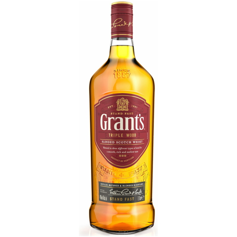 Grants Blended Scotch Whiskey 1L