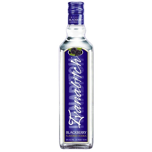 Ivanabitch Blackberry Vodka 1.75L