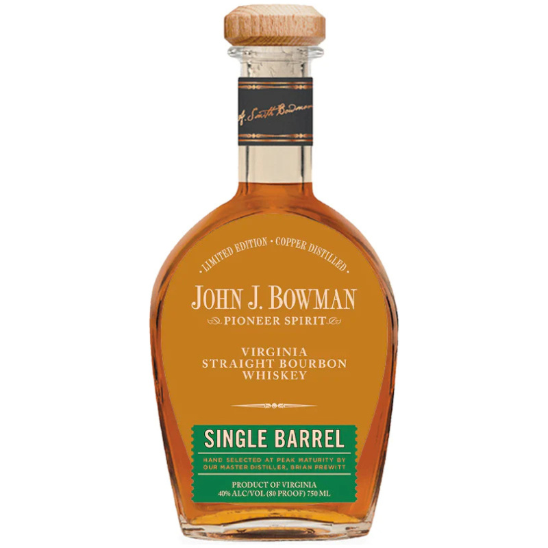 John J Bowman Single Barrel Limited Edition Green Label