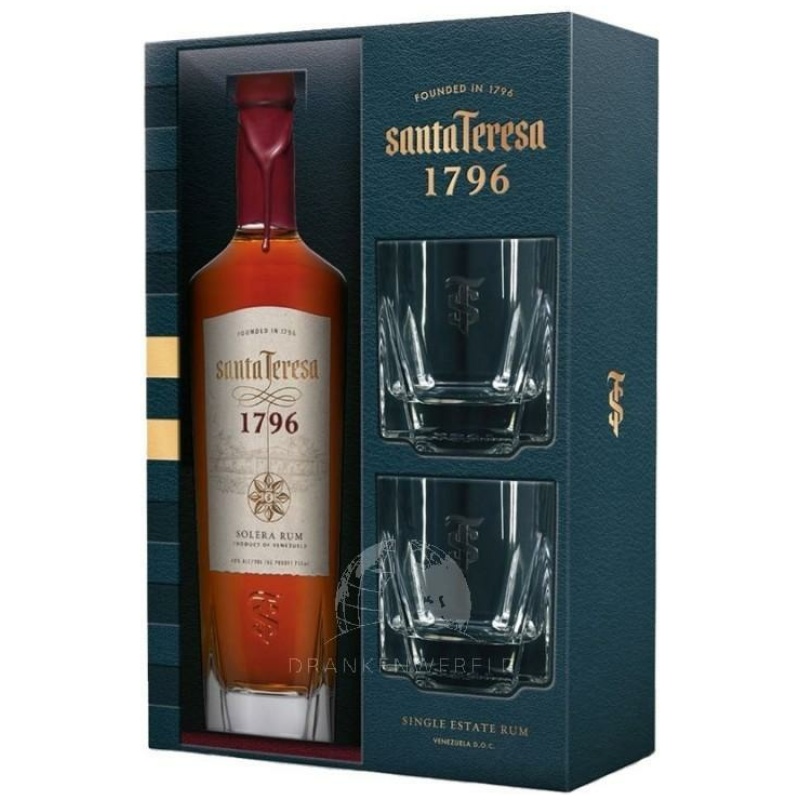 Santa Teresa Rum 1796 Gift Set