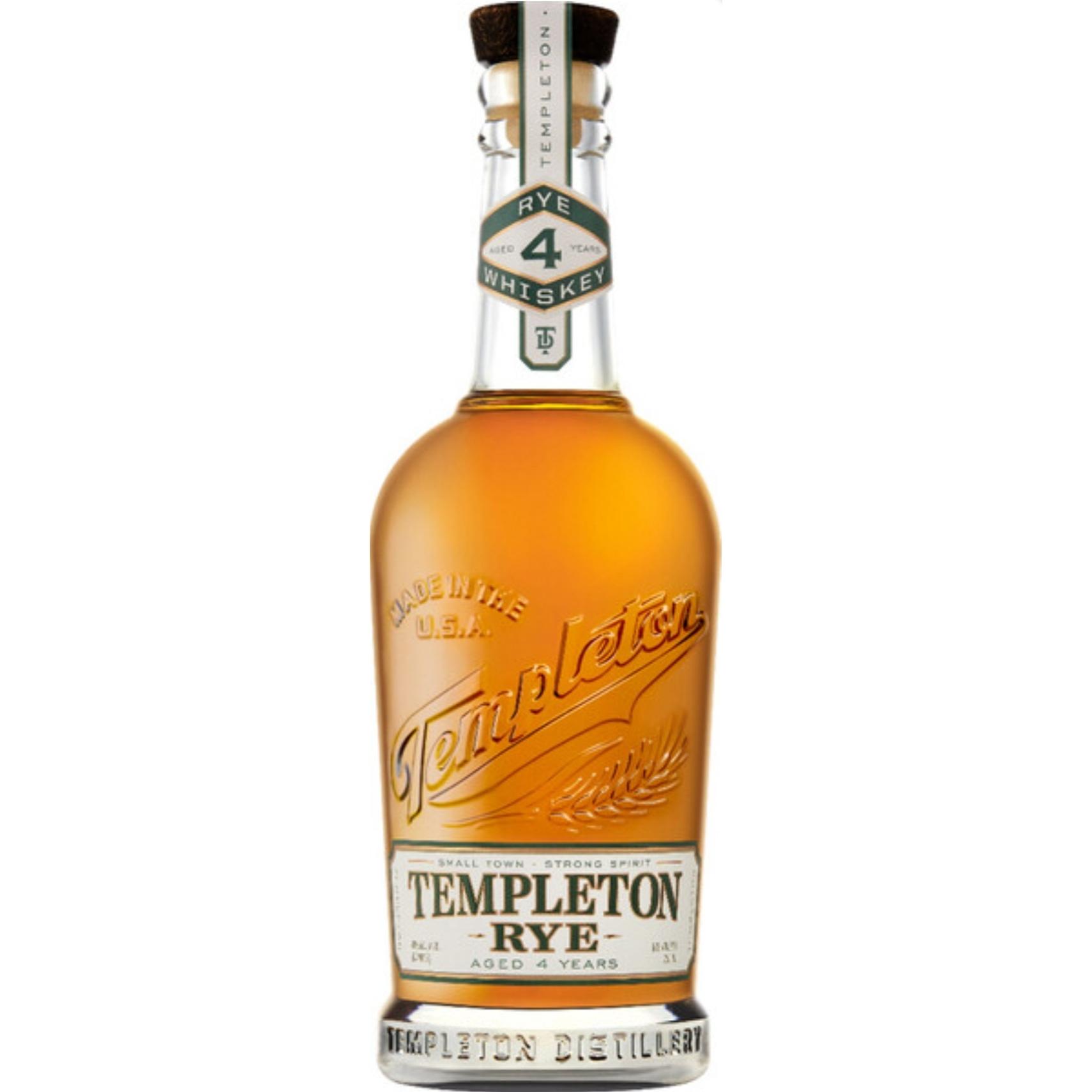 Templeton Rye Whiskey 4Yr 750ml