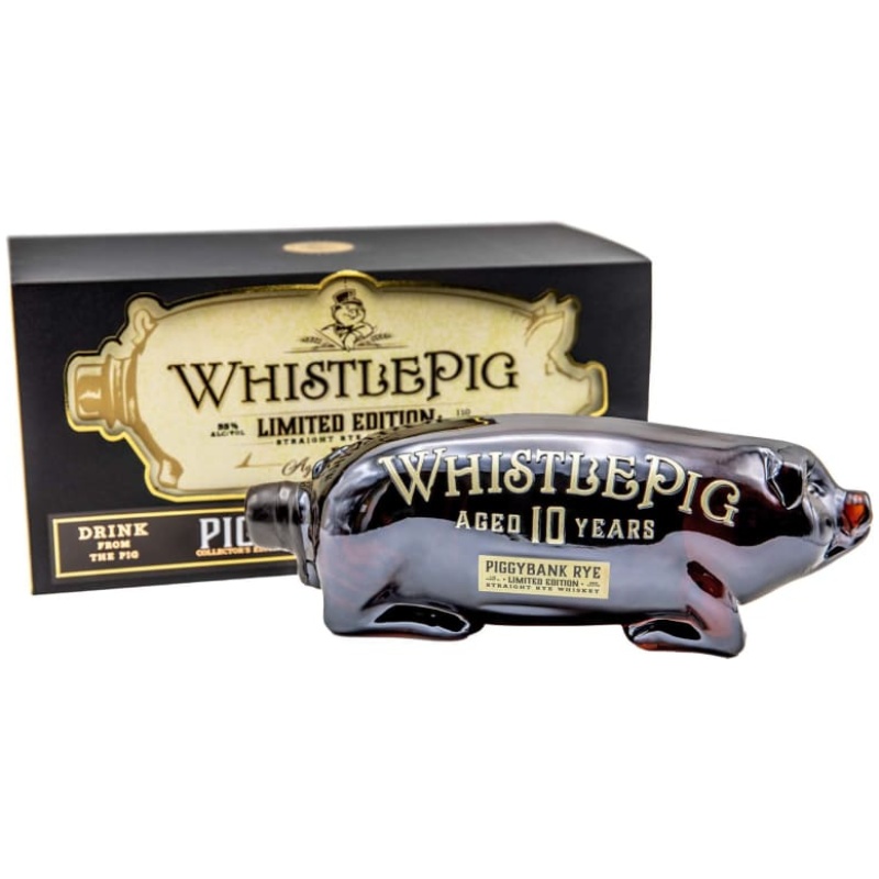 Whistlepig Piggybank 10Yr 1L